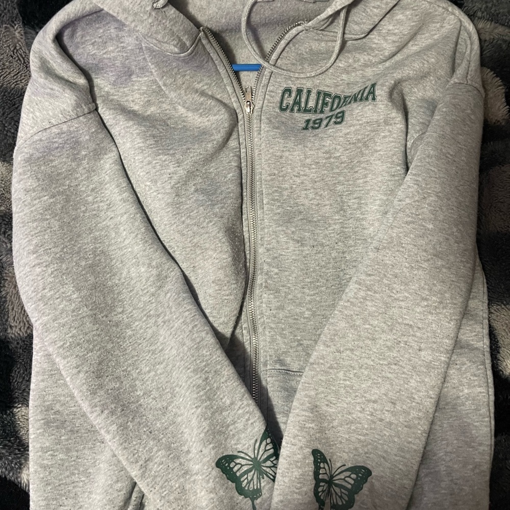 grey jacket